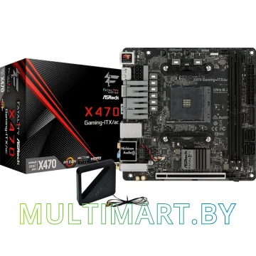 Материнская плата ASRock X470 GAMING-ITX/AC картинка 5